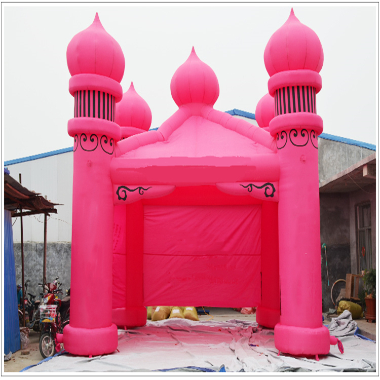 房山粉色户外帐篷